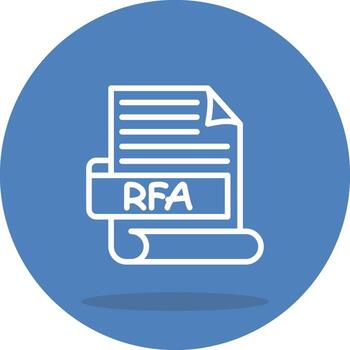 RFA Graphic Interface Design Layout vector