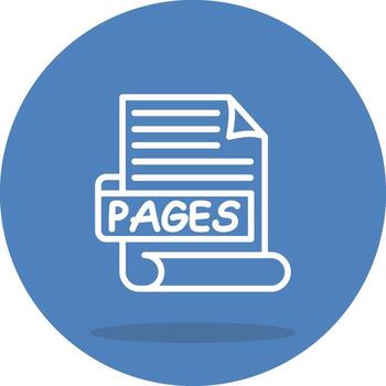 PAGES Structured Graphic Design Object vector