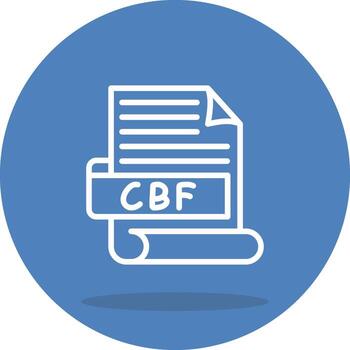 cbf estructurado gráfico diseño objeto vector