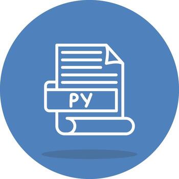 PY Balanced Design Graphic Shape vector