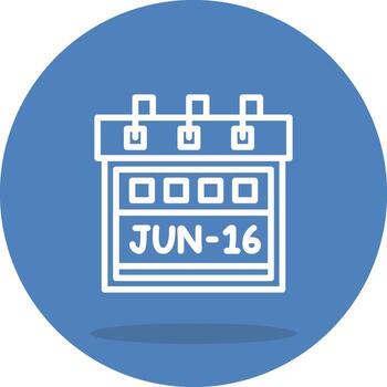 Sixteenth June Advanced UI Graphic Element vector