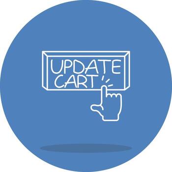 Update Cart Versatile Visual Design Asset vector