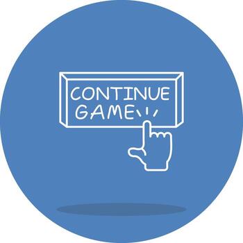 Seguir juego distinto visual diseño diseño vector