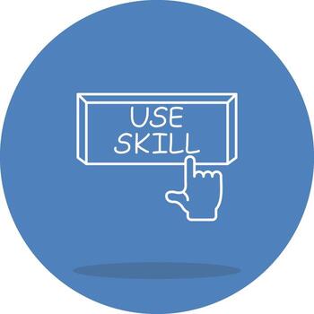 Use Skill System UI Graphic Element vector