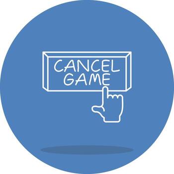 Cancel Game Versatile Visual Design Asset vector