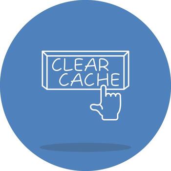 Clear Cache User Friendly Graphic Asset vector