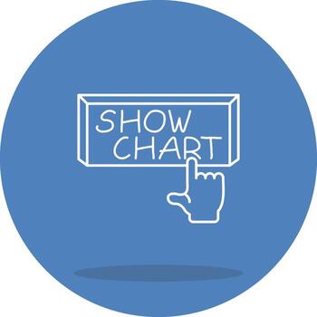 Show Chart Structured Graphic Design Object vector