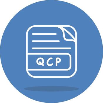 QCP File Elegant Digital Graphic Object vector