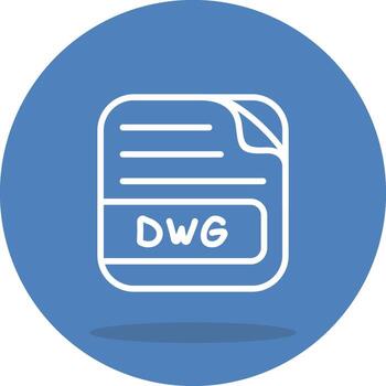 DWG File Compact User Interface Graphic vector