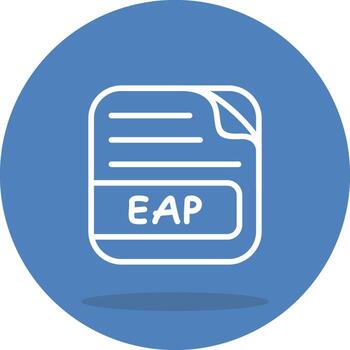 EAP File Mobile App Graphic Asset vector