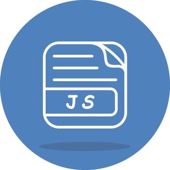 JS File Compact User Interface Graphic vector