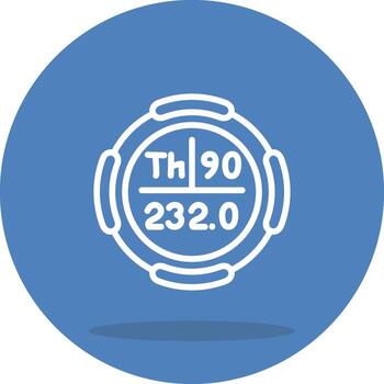 Thorium Application Interface Graphic Layout vector