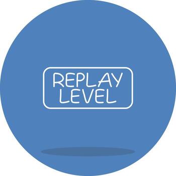 repetición nivel profesional ui diseño elemento vector