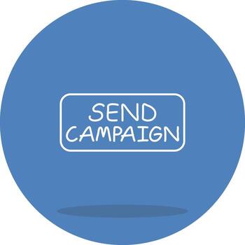 enviar Campaña núcleo diseño elemento vector