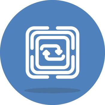 Repeat Advanced UI Graphic Element vector