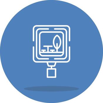 Rest Area Compact User Interface Graphic vector