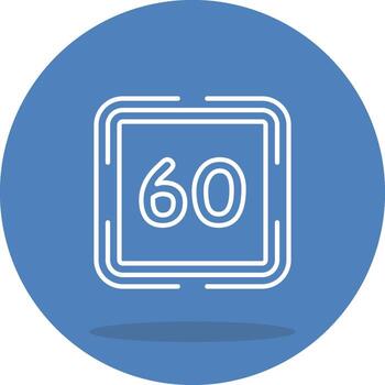 Counting Sixty Functional UI Design Element vector