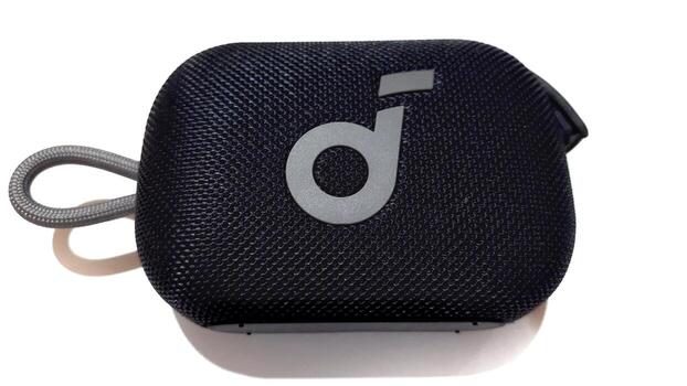 Bekasi, West Java, Indonesia - September 25 2025. Anker Soundcore Select 4 Go Portable Bluetooth Speaker Isolated on White Background photo