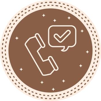 Call Accepted Advanced User Interface Asset vector