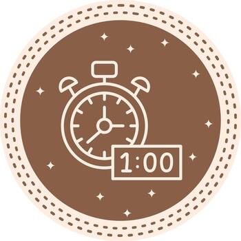 Timer Functional UI Graphic Element vector