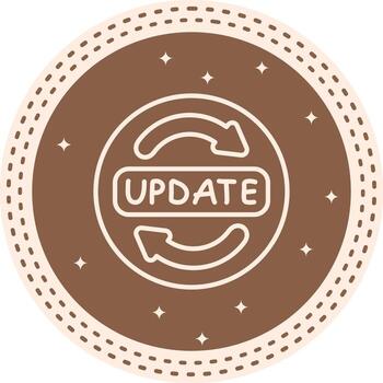 Update Stylish User Interface Asset vector