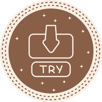 tratar equilibrado digital diseño característica vector