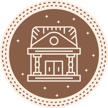 Museum Structured Web Design Element vector