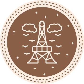 Tokyo Tower Sharp Web Graphic Illustration vector
