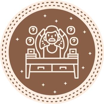 Forgetful Concise Graphic Art Layout vector