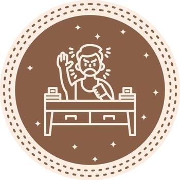 Hyperactivity Printable Creative Design Object vector