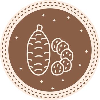 Yucca Sharp Minimal Graphic vector