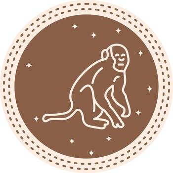 mono elegante usuario interfaz formar vector