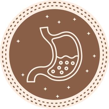 Stomach Core User Interface Mark vector