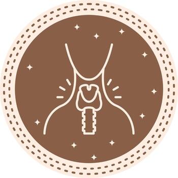 Thyroid Core Digital Design Feature vector