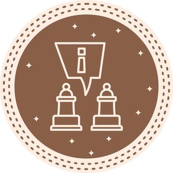 Checkmate Chess Sharp Minimal Graphic vector