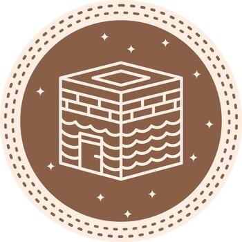 Kaaba Functional UI Graphic Element vector