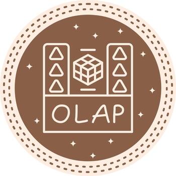 Olap Streamlined Visual Design Layout vector