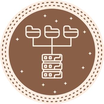 Data Model Detailed Abstract Graphic Layout vector