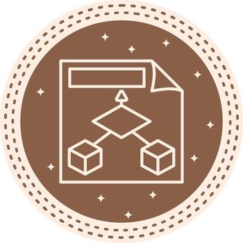 Data Model Document Adaptive Digital Design Mark vector