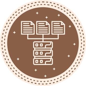 datos consistente web gráfico estilo vector