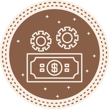 Generate Dollar Optimized Mobile UI Graphic vector