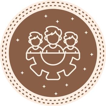 Team Management Optimized Mobile UI Graphic vector