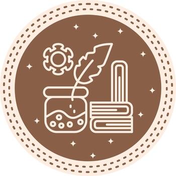 Literature Structured Web Design Element vector