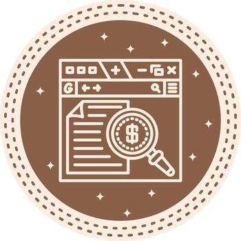 Paid Search Optimized Mobile UI Graphic vector