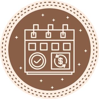 Subscription Model Dynamic Mobile App Graphic vector