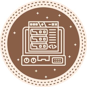 Backend Vibrant Web Design Element vector