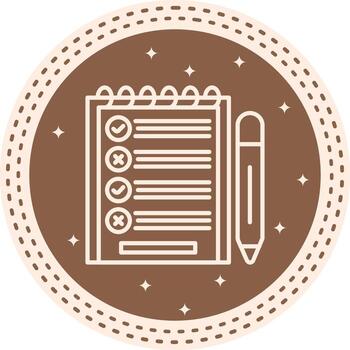 Project Status Stylized Modern Form vector