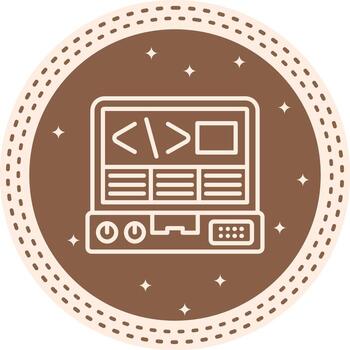 Front End Professional Branding Design Mark vector