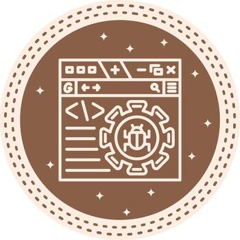 Bug Clean Digital Sketch Layout vector