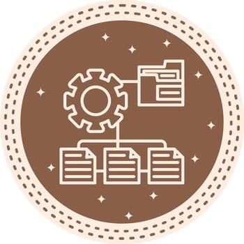 Taxonomy Utility Oriented Graphic Symbol vector